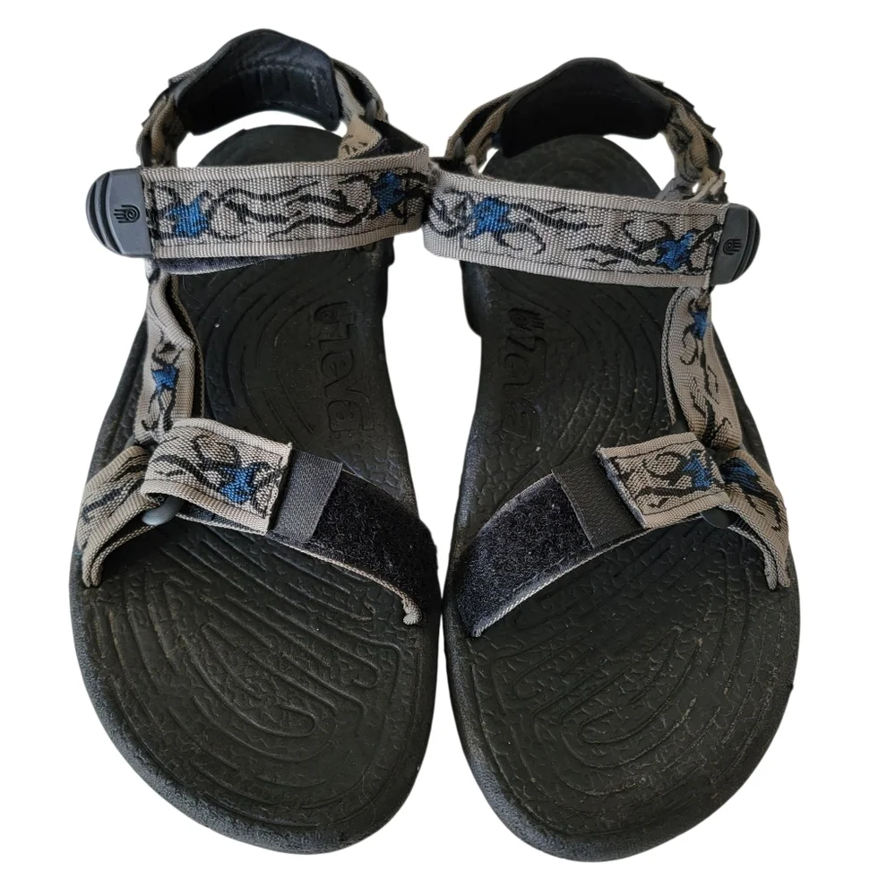 Teva Terradactyl Hiking Sandal Mens Sz 10 Outdoors Hook Loop Gorpcore Granola